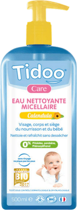 Calendula Micellar Cleansing Water For Baby Organic