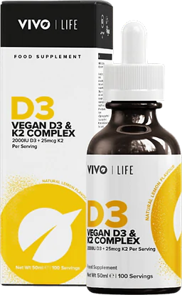 Vitamines Liquides D3 & K2