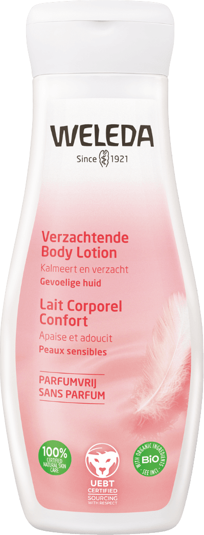 Weleda body shop milk