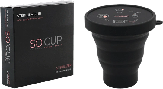 Sterilisator voor menstruatie cup