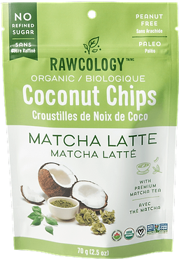 Kokosnoot Matcha Chips
