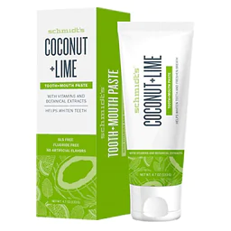 Natural Toothpaste With Coconut & Lime