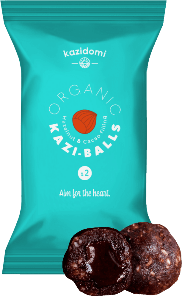 Kazi-Balls Hazelnut & Cacao Filling Organic