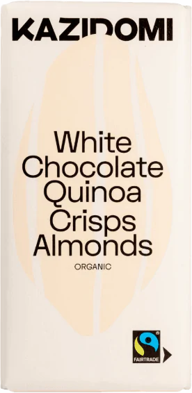 Chocolat Blanc Vegan Quinoa Soufflé Amandes