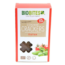 Italian Linseed Crackers 6pcs Organic