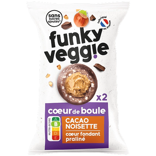 Funky Veggie - Cœur de boule Coco & Funkytella (36g) commandez en