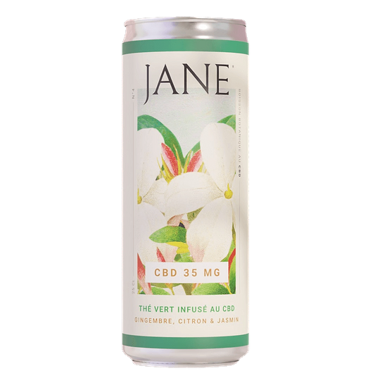 Thé vert Gingembre Citron Jasmin & CBD