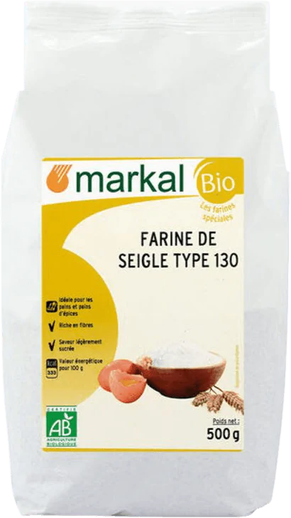 Rye Flour T130 Organic