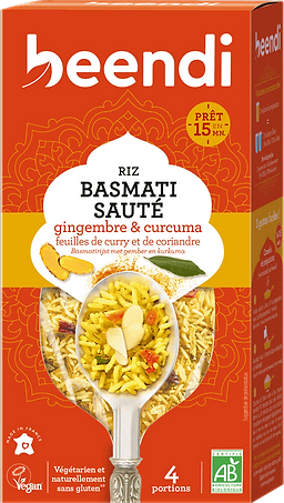 Basmati Rice With Turmeric & Ginger Organic