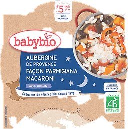 Aubergine Parmigiana & Macaroni bord + 15 maanden