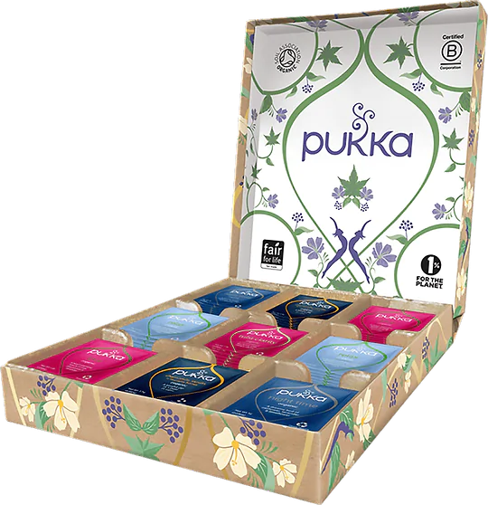 Selection box Relax 45 teabags Organic