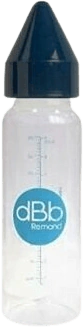 dBb REMOND Biberon marine regul'air anti-colique tétine caoutchouc 270 ml  (Bleu)