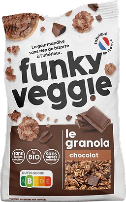 Granola Chocolate & Chickpea Flakes Organic