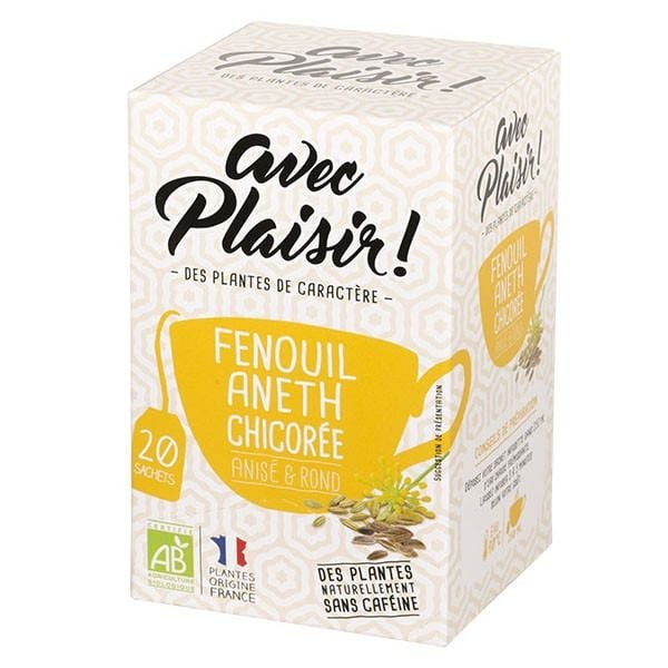 Tisane Fenouil Aneth & Chicorée 20 Sachets