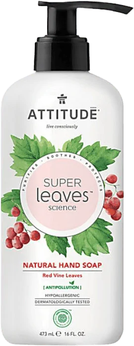 Superleaves Hand Soap Red Vinde Leaves