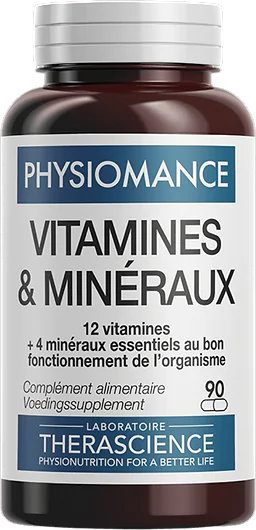 Physiomance Vitaminen en Mineralen 90 capsules