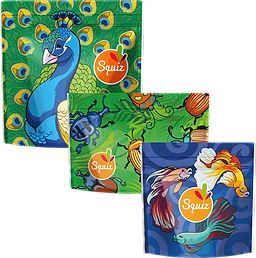 3 Reusable Snack Bags