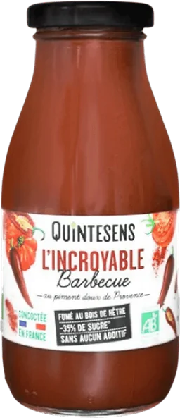 The incredible Barbecue sauce Organic