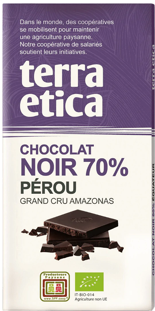 70% Peruaanse donkere chocolade