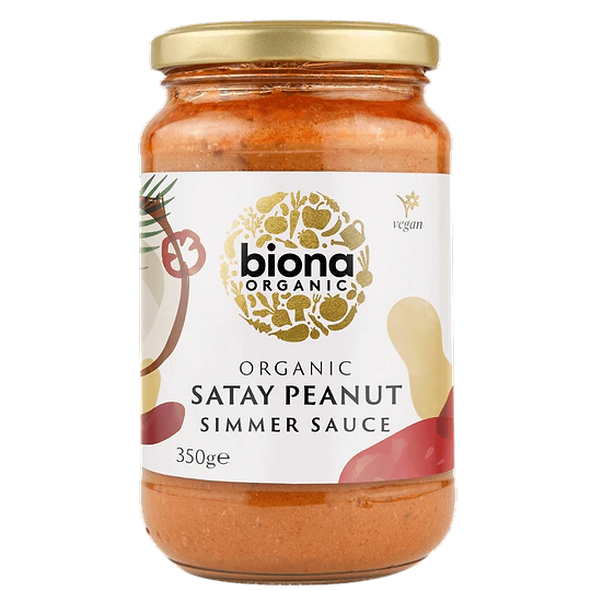 Satay Spicy Peanut Simmer Sauce Organic