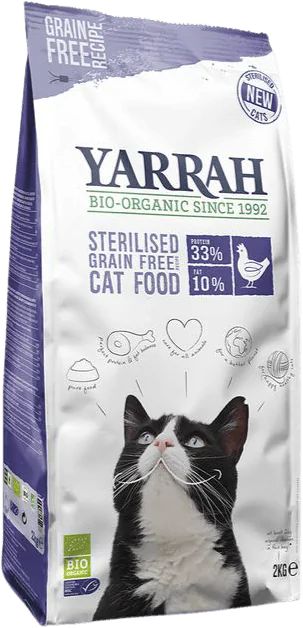 Sterilized Cat Cereal-Free Kibbles Organic