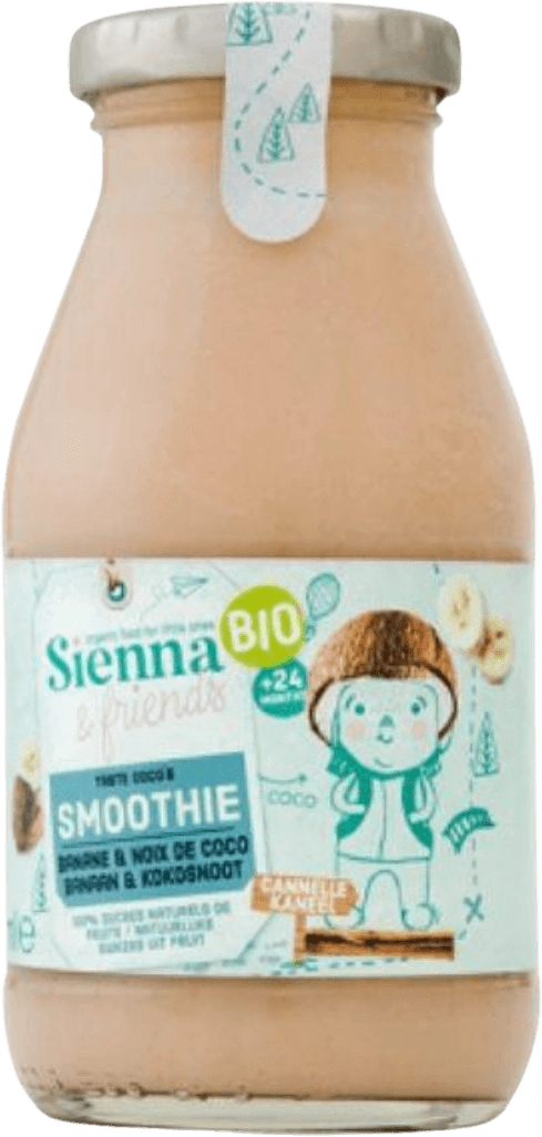 Smoothie Banane, Coco Cannelle + 2 ans
