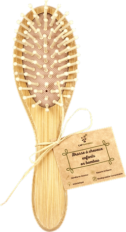 Bamboo Hairbrush for Children