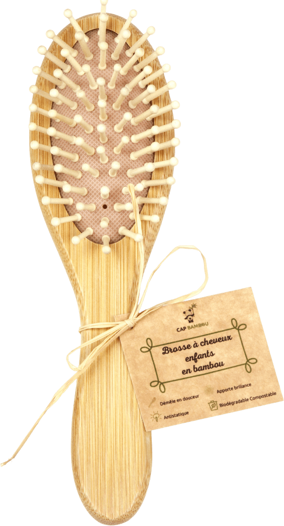 Bamboo Hairbrush for Children