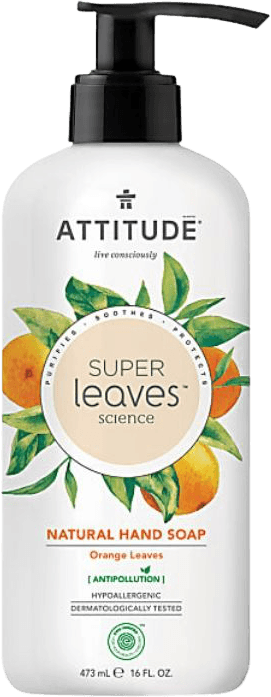 Superleaves Natural Hand Soap Orange Leaves
