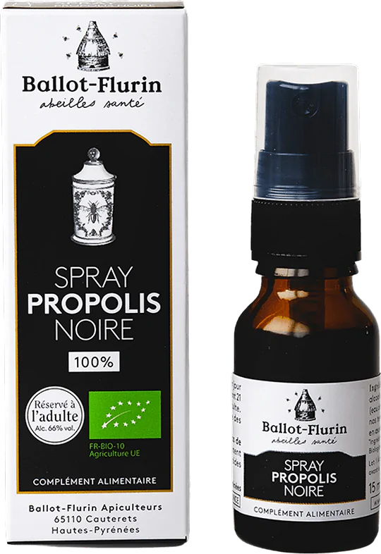 Black Propolis Spray for Wounds Organic