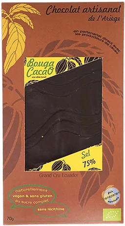 Tablette Chocolat Noir Au Sel