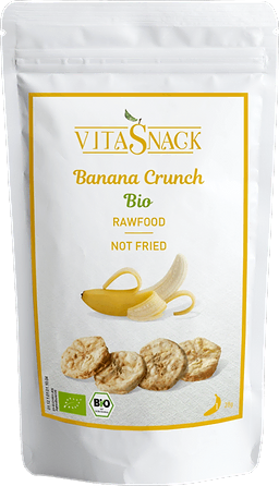 Crunchy Fruit Banana Best Before : 30/06/22 Organic