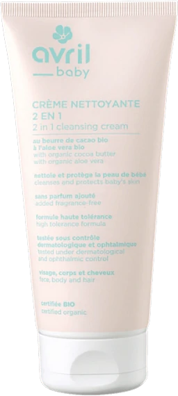 2 in 1 Cleansing Cream Baby Organic