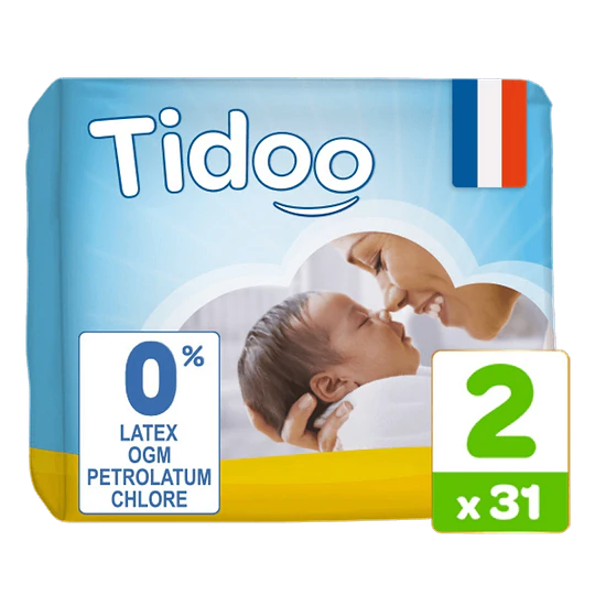 31 Diapers T2 3 to 6kg