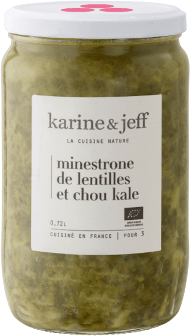 Minestrone de Lentilles & chou Kale