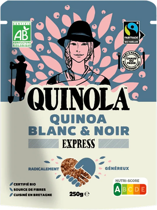 Quinoa Express Wit Zwart