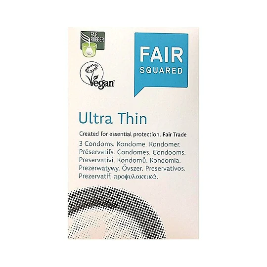 Préservatifs Végan Ultra Fin 3 préservatifs