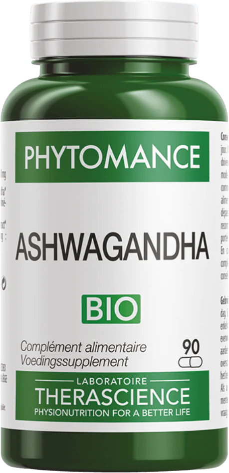 Ashwagandha Bio Therascience - 90 Gélules, Aide Au Sommeil & Stress, Péremption 05/2026