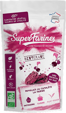 Super Farine Rose - Betteraves