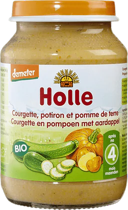Courgette Pompoen Aardappel + 4 maanden