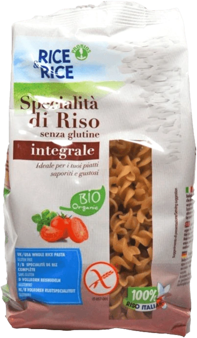 Whole Grain Rice Spirelli Organic