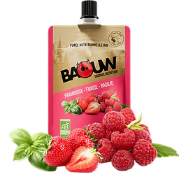 Rasberry Strawberry Basil puree Organic