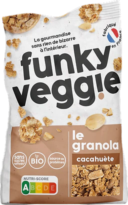 Granola Peanuts & Chickpea Flakes Organic
