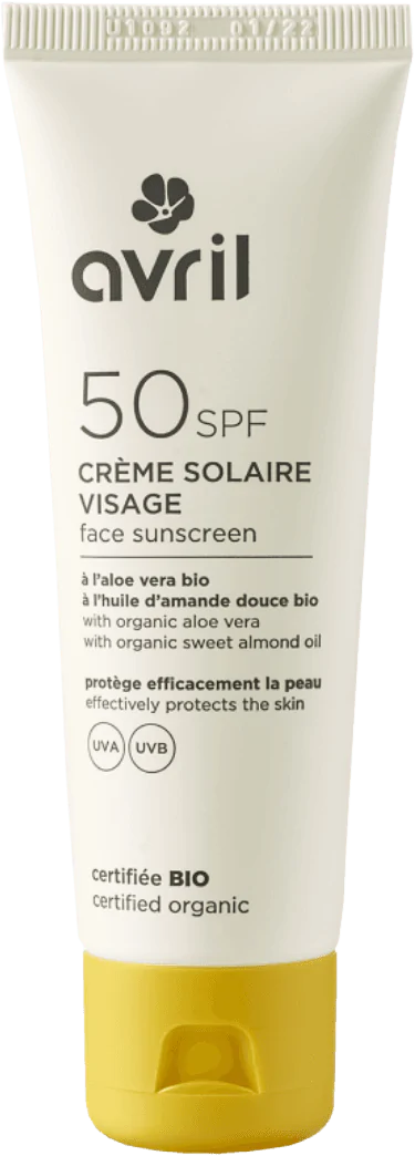 Crème solaire visage SPF 50