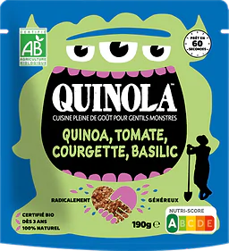 Quinoa Tomato Courgette Basil