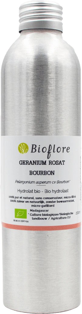 Geranium Hydrolat Rosat Bourbon Organic