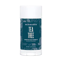 Natural Deodorant Stick for Sensitive Skin Tea Tree 92g - Schmidt's
