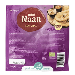 Naan Bread Natural Organic