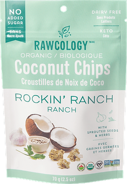 Rockin’ Ranch Coconut Chips Organic