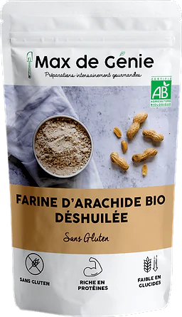 Defatted roasted Peanut Flour Organic